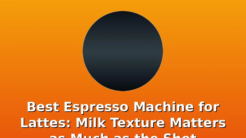 Best Espresso Machine for Lattes: Milk Texture Matters as Much as the Shot - Cremadock review with measurements and honest opinion