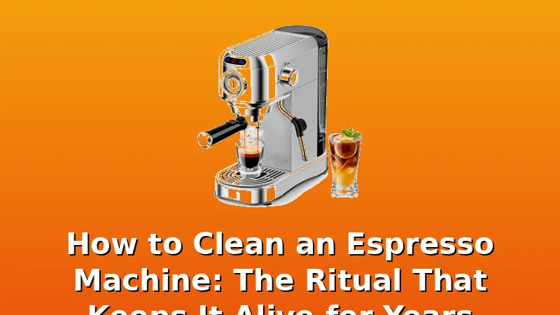 How to Clean an Espresso Machine: The Ritual That Keeps It Alive for Years - Cremadock review with measurements and honest opinion
