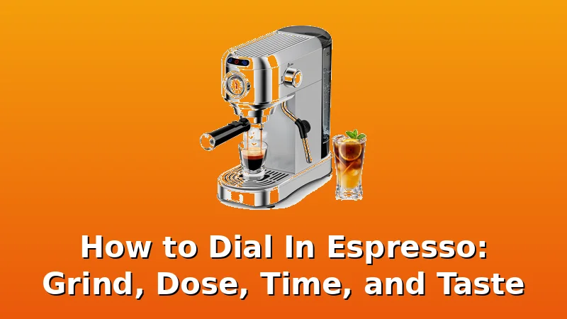 How to Dial In Espresso: Grind, Dose, Time, and Taste - Cremadock review with measurements and honest opinion