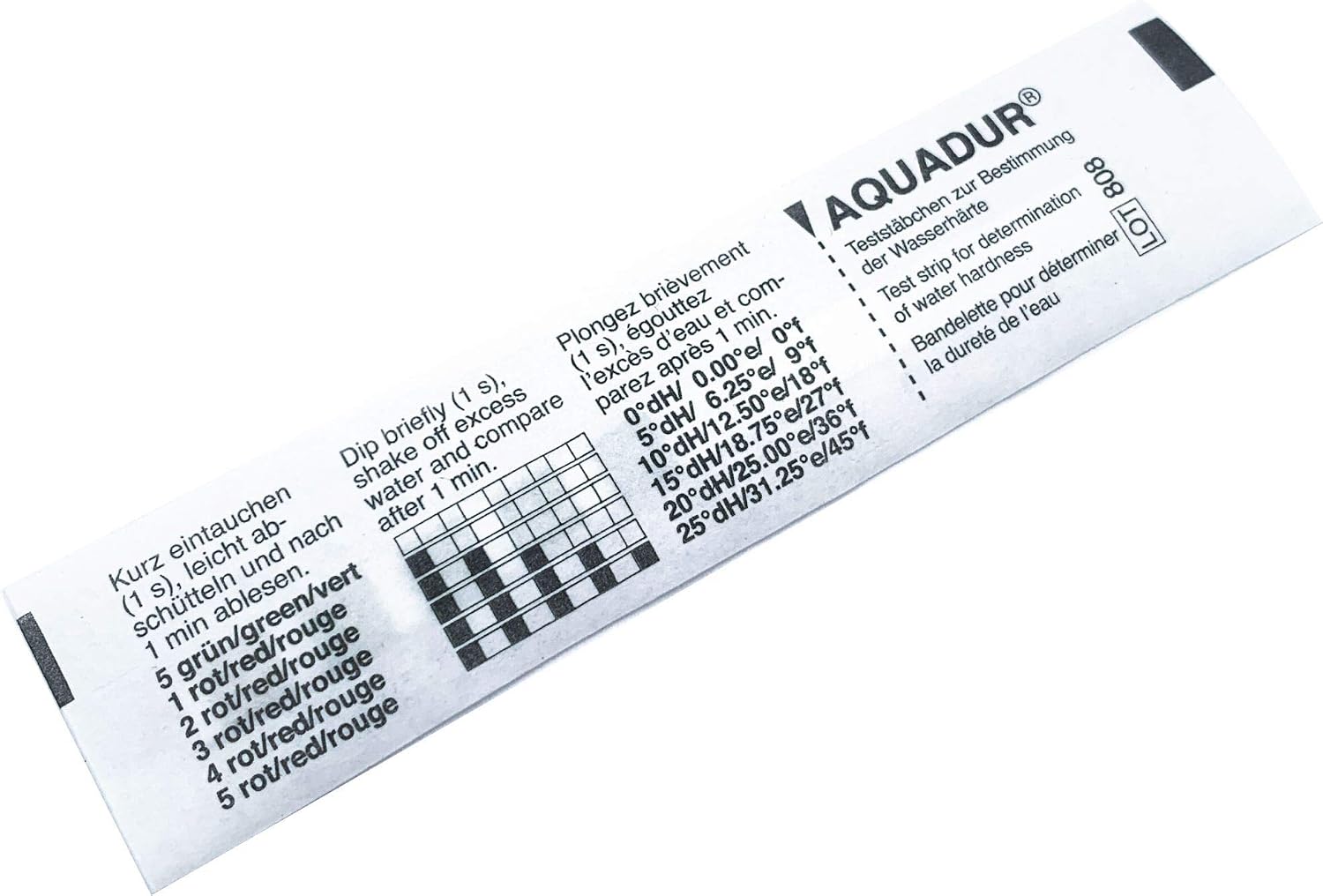 Hard Water Test Strip for Breville Oracle, Oracle Touch, Barista Touch, Barista Express BES920XL BES900XL BES980XL BES990, Delonghi Part 5532110300 and Other Domestic Espresso Machines,(Pack of 2)