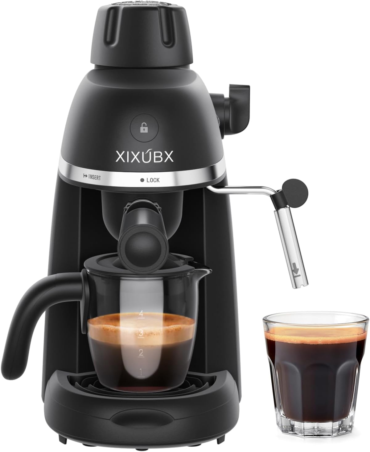 XIXUBX Compact Espresso and Cappuccino Machine